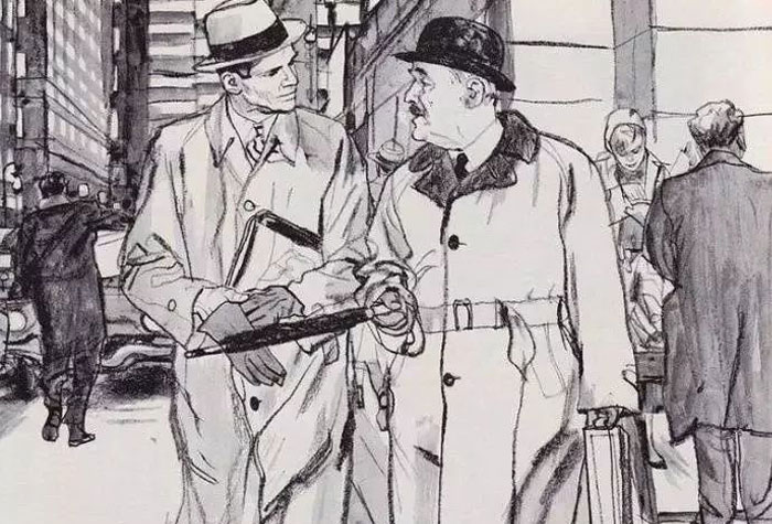 美國繪畫大師Briggs，大師速寫，當之無愧！